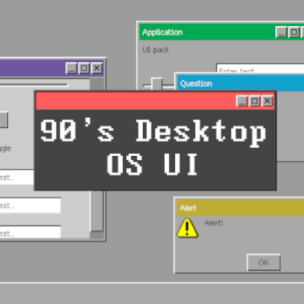 90's Desktop OS UI